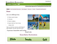 Tablet Screenshot of kinestheticrestoration.com